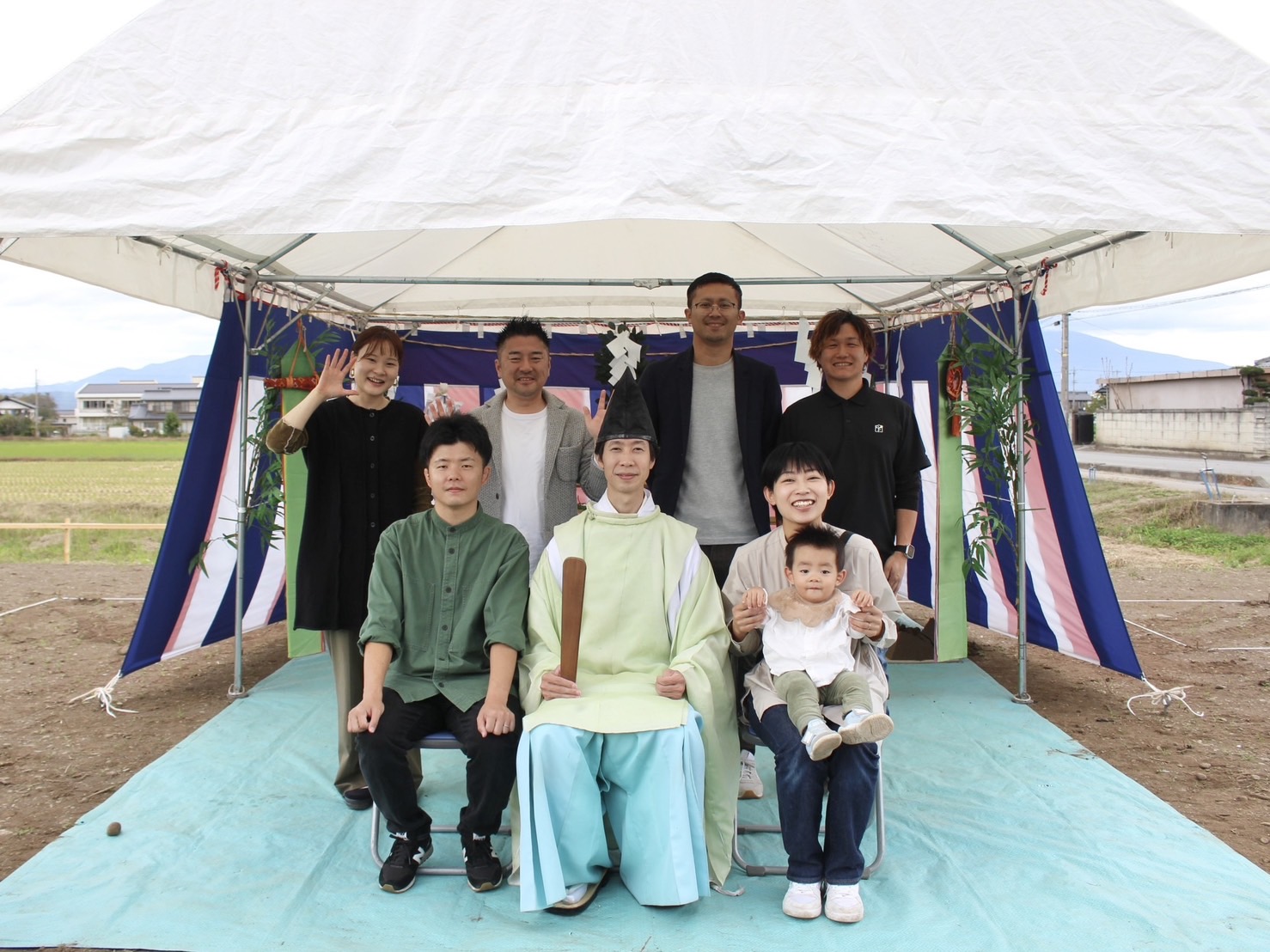 佐久市H様邸の地鎮祭