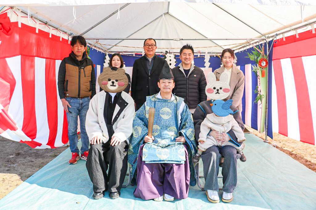 上田市G様邸　地鎮祭