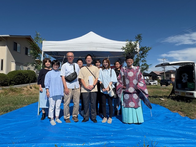 岡谷市　K様　地鎮祭＆手形式