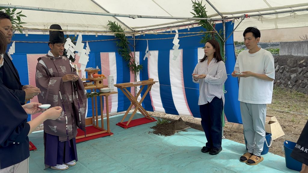 小諸市 F様地鎮祭