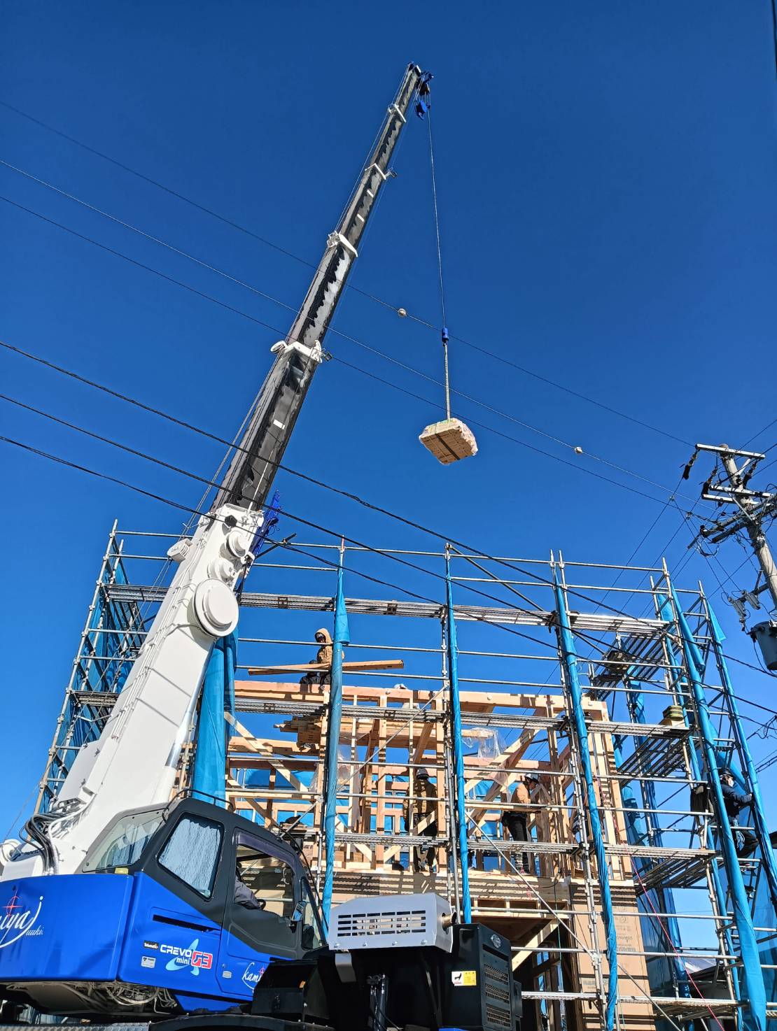 小諸市　Y様邸　上棟