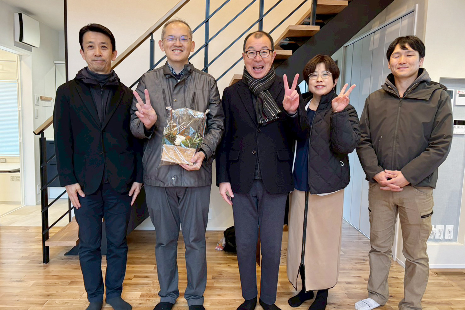 軽井沢　M様邸　お引渡し式